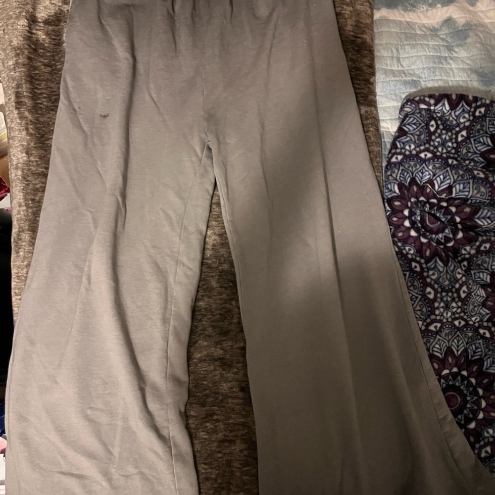 Zara Charcoal Textured Pants
